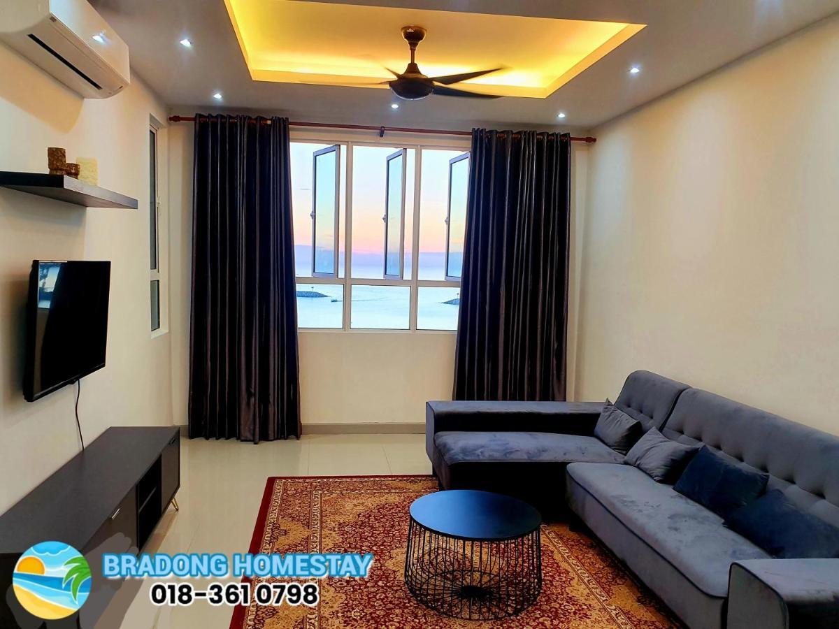 Bradong Homestay: Muslim-Friendly Seaview Retreat with Infinity Pool Kuala Terengganu Exterior photo