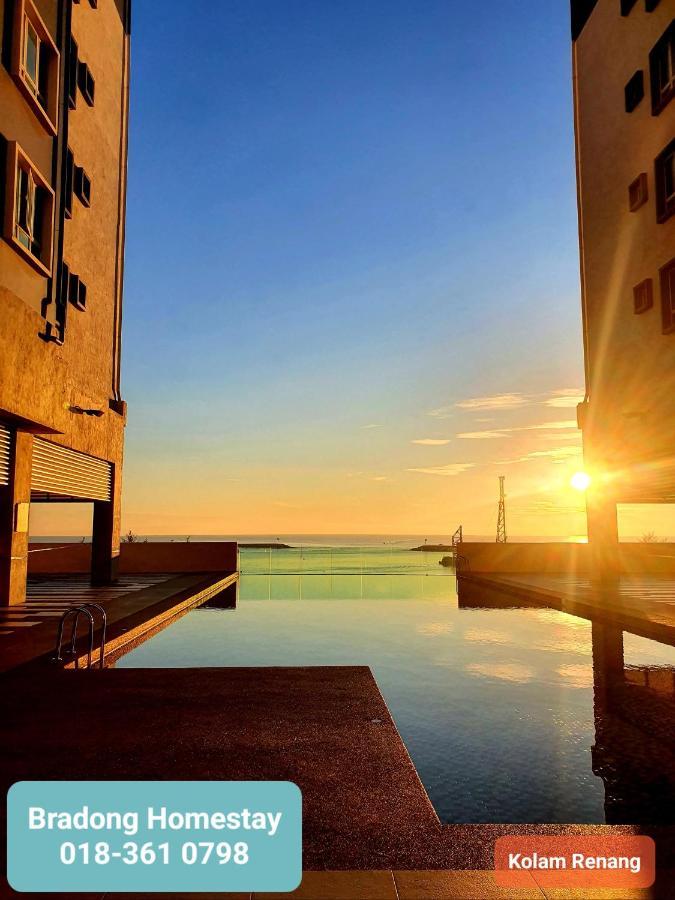 Bradong Homestay: Muslim-Friendly Seaview Retreat with Infinity Pool Kuala Terengganu Exterior photo